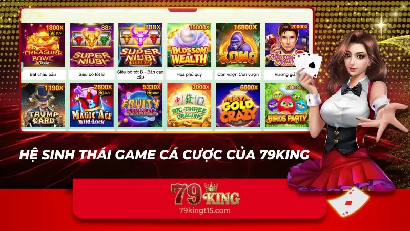 Hệ thống trò chơi được sắp xếp khoa học và trực quan hơn